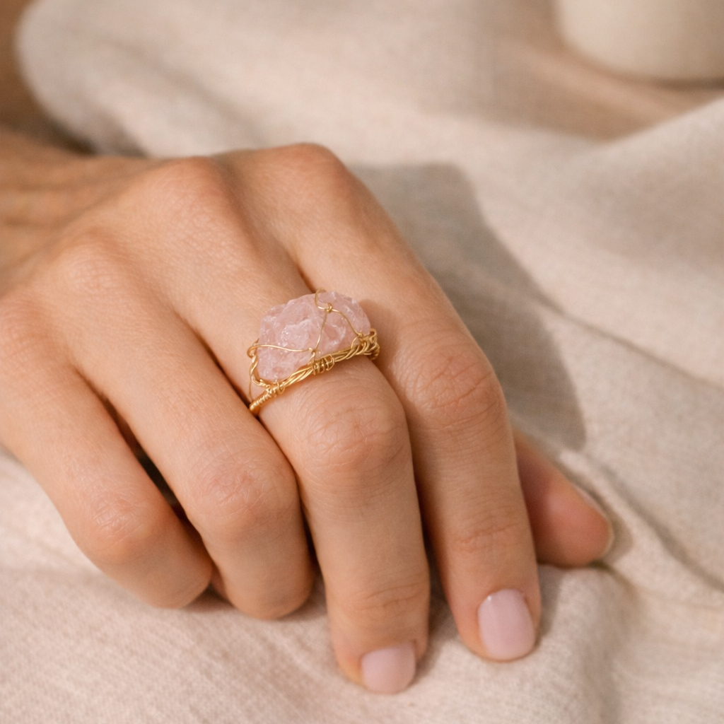 Raw Crystal Ring — A Daily Reminder You Can Wear