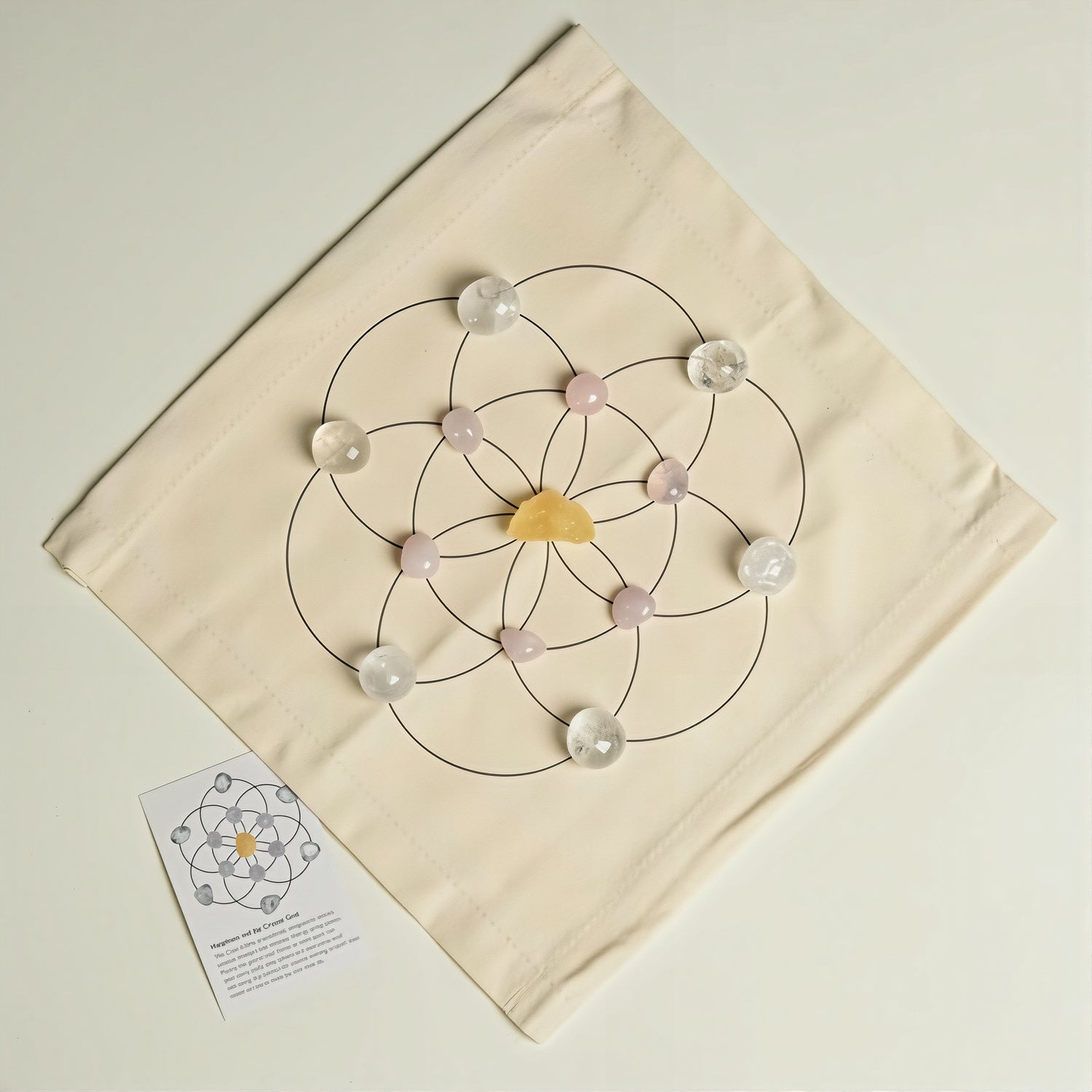 Harmony & Love Crystal Grid Set