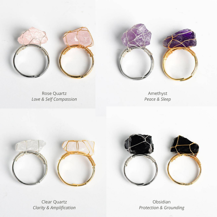 Raw Crystal Ring — A Daily Reminder You Can Wear